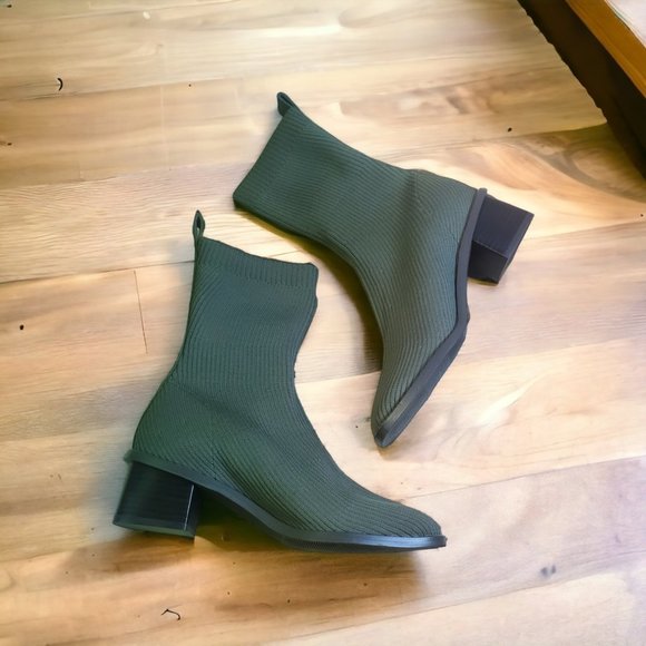 Everlane Shoes - Everlane High-Ankle Glove Boot in Reknit Caper GreenWomens Size 6.5